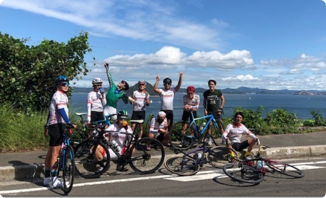 日曜サイクリング